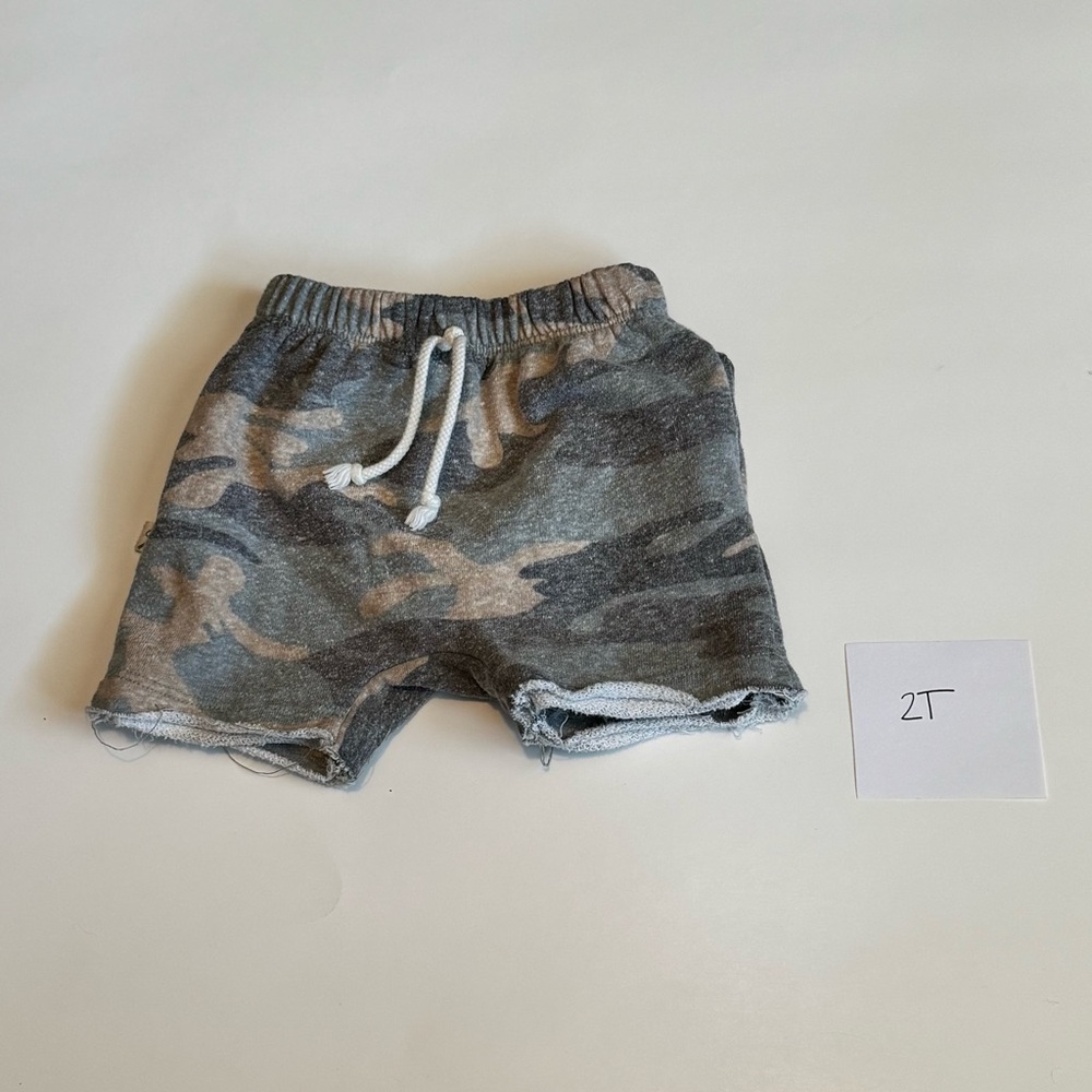 Kids Camo Shorts